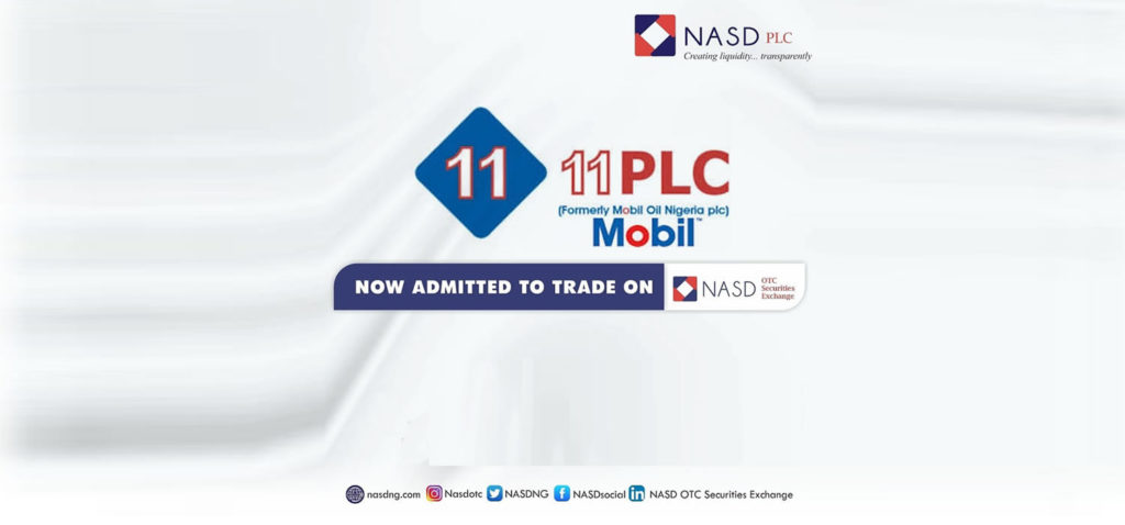 11PLC Has Been Admitted To Trade On NASD
