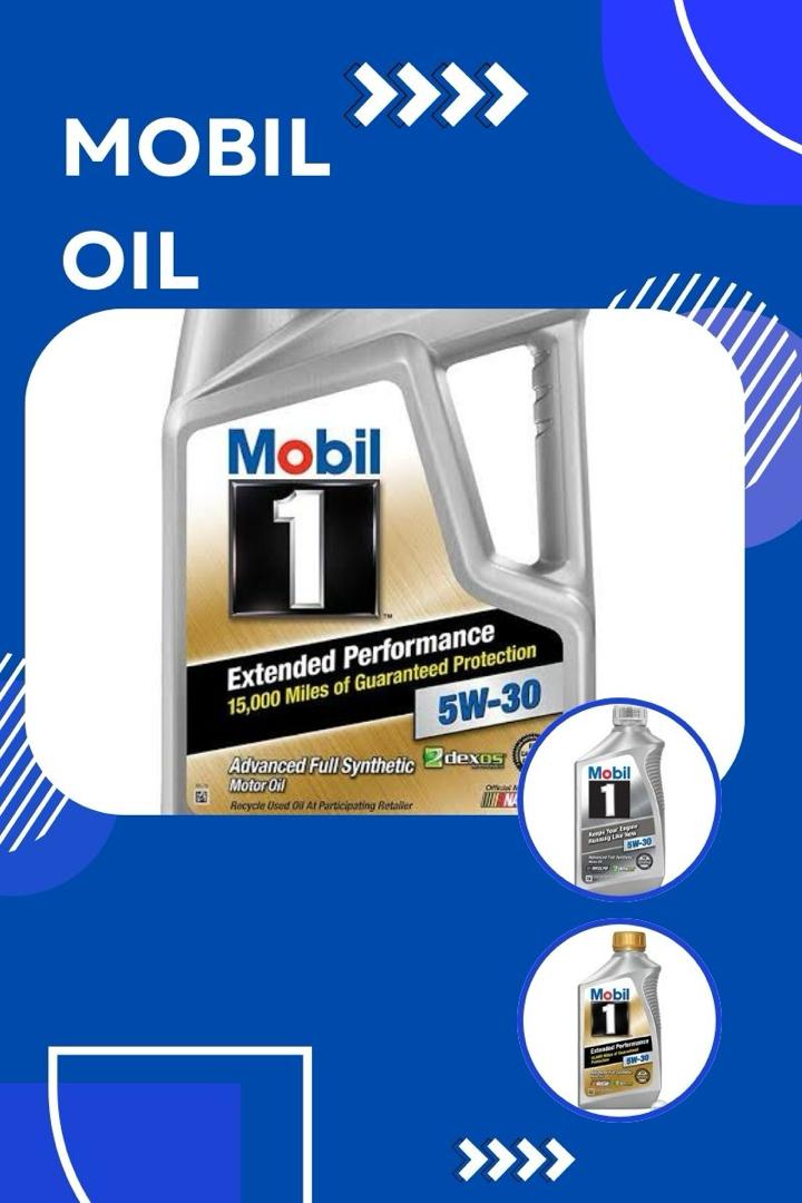 Mobil 5W30 Motor Oil